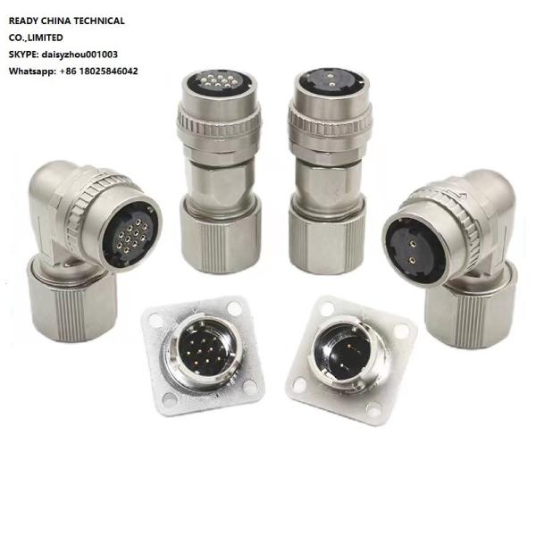DDK CM10 Male Female Cable Servo Connector 10pin 2pin Straight Angle Connector