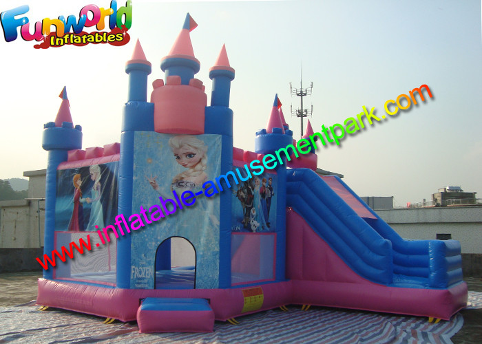 Замороженный Princess Раздувн Хвастун Замок, Princess Jumping Дом Для Малыш