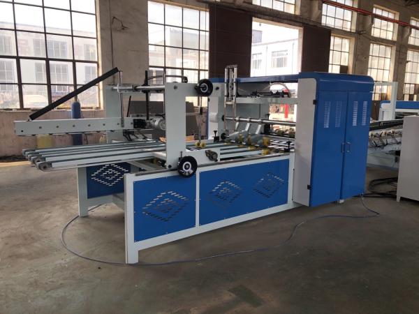 Factory Price Automatic Corrugated Printing Folder Gluer For Making Box