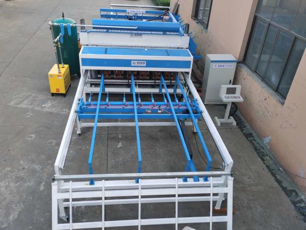 Cerca Mesh Welding Machine dos cilindros 50mm do ar de SMC