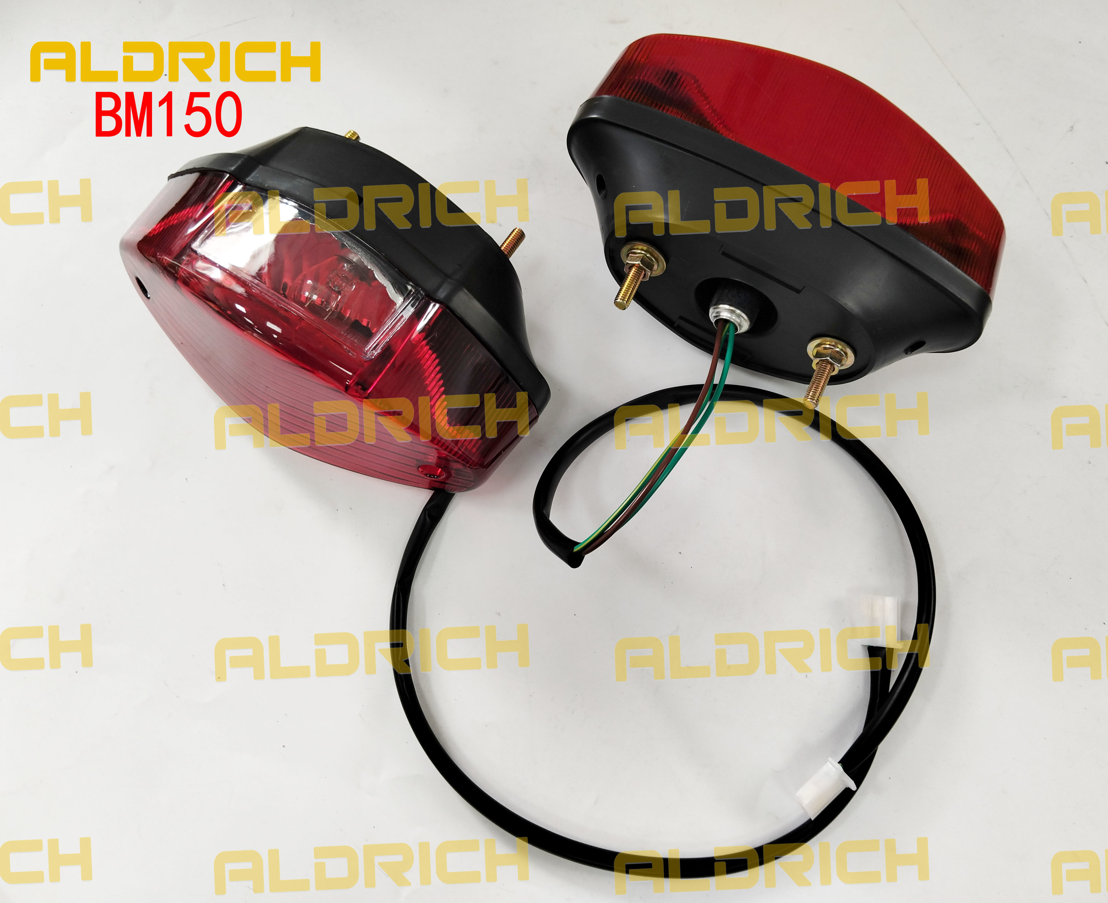 BAJAJ BM150 Motorcycle Taillight Assembly - Rear Stop Signal Light