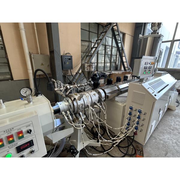 Fully Automatic PE Corrugated Pipe Equipment with ABB Inverter 380V 50HZ for High Efficiency Pipe Making