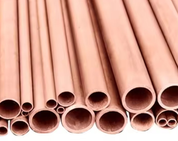 Straight Square / Round / Rectangular Copper Tube Pipe Brass Tube Pipe 8.96 g/cm³