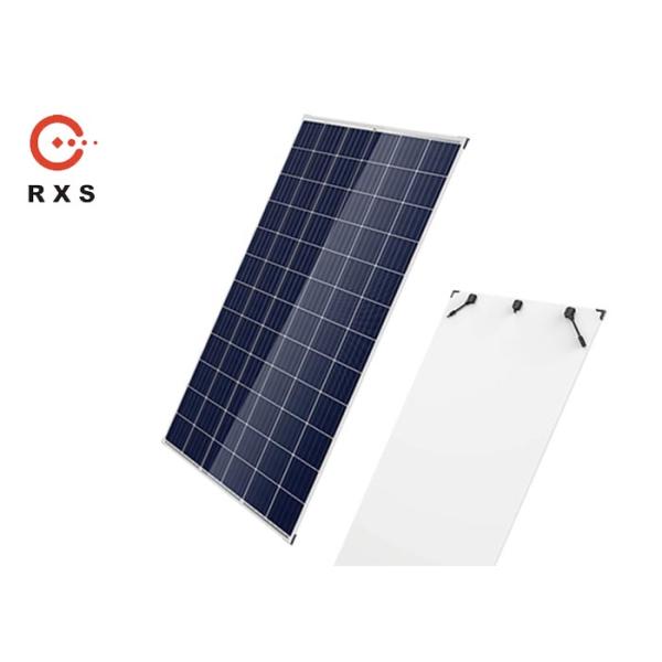 Двойной стеклянный поликристаллический тип модуля 335W PV белый для зарядки аккумулятора