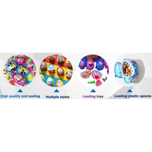 Машина для упаковки шоколадных яичных пузырей с небольшим отпечатком 6500*1000*1800 мм