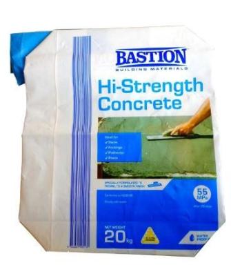 Sand / Cement Valve Bags , PP Woven Packaging Bags Impact Resistance