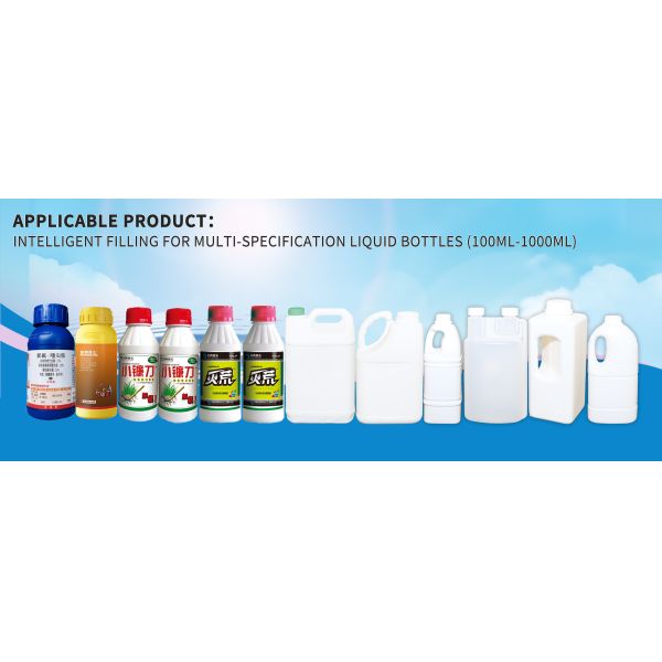 Polycarbonate Thiram Carbendazim Chlorothalonil Filling Machine