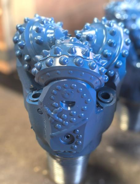 IADC537 Geothermal Borehole Well Drilling TCI Tricone Rock Bits Tricone Mining Button Bit