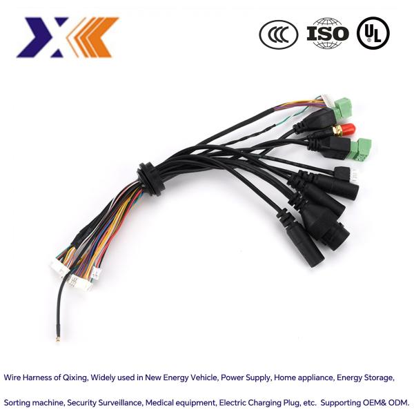 Electric Security Equipment Custom Pin and Voltage Wire Harness for Automotive Security