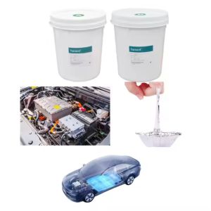 Low Viscosity Electronic Silicone Gel rubber Insulation Potting Automotive Electronics