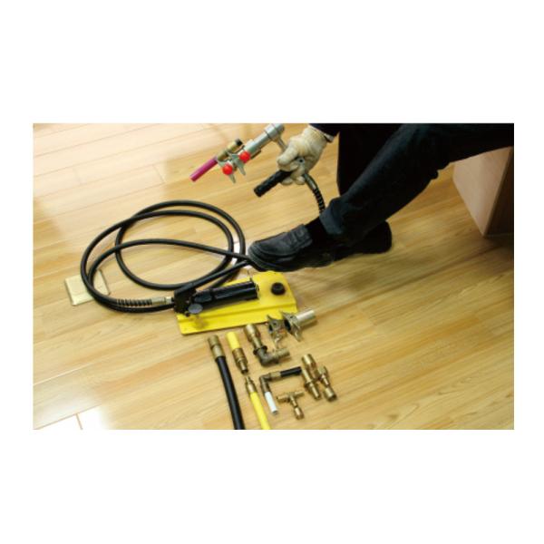 DL-1232-5 Pedal Hydraulic Pressing Tool Sliding To Connect Pipe Installation Tools