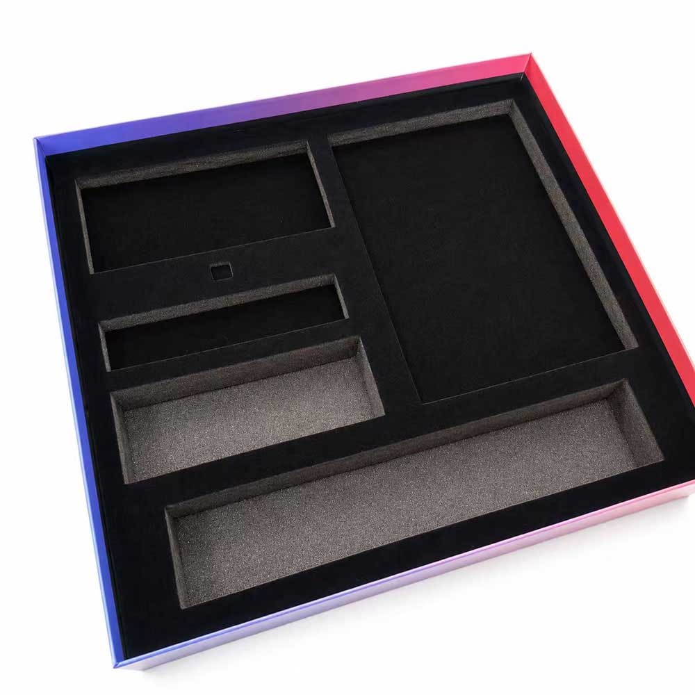 Multi Compartment Insert Lid and Base Boxes Premium Rigid Gift Presentation