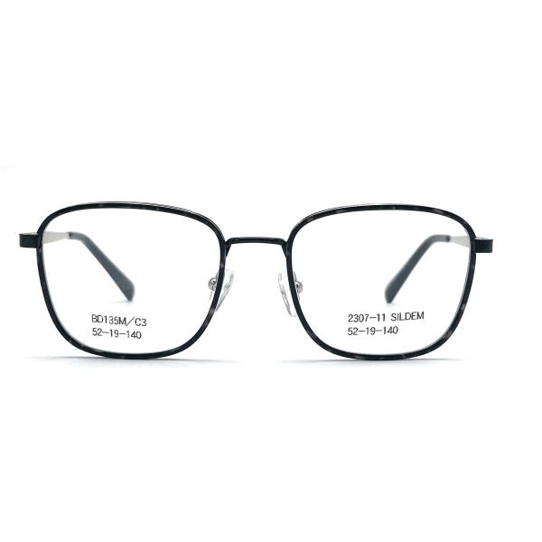 BD135M Unisex Acetate Metal Frames with Customized Frame Color Gender and Frame Color