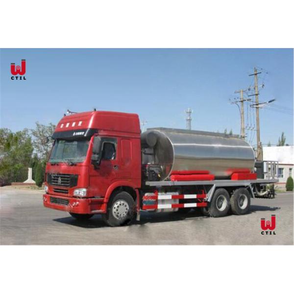 Строительство дорог спрейера 6x4 тележки раздатчика асфальта евро 4