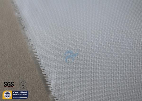 White Silicone Fiberglass Fire Blanket 3732 0.43MM 260℃ Flame Resistant Material