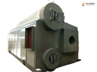 Skid Mounted Industrial Water Tube Boiler D Type Water Tube Boiler