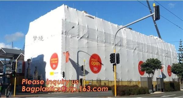 Heavy-Duty POF Boat Shrink Wrap Film, Central Fold Film, Colored Printed Protective Heat Shrinkable Film