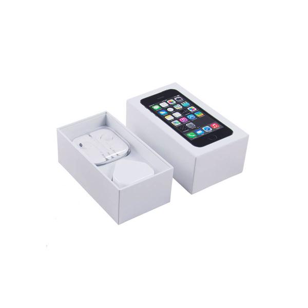 Hot Foil Stamping Luxury Cell Phone Packaging Box Matt Surface FSC