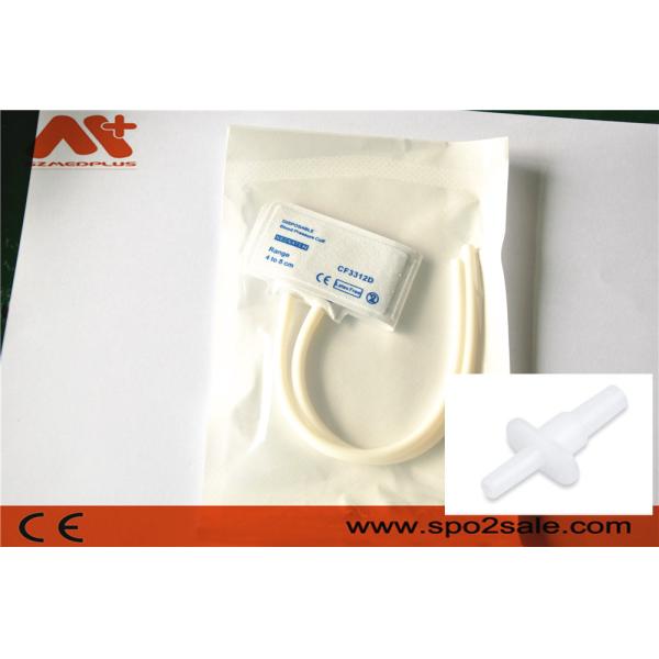 CE Disposable NIBP Cuff 2422 Newborn Blood Pressure Cuff Dual Tube 4 - 8 Cm