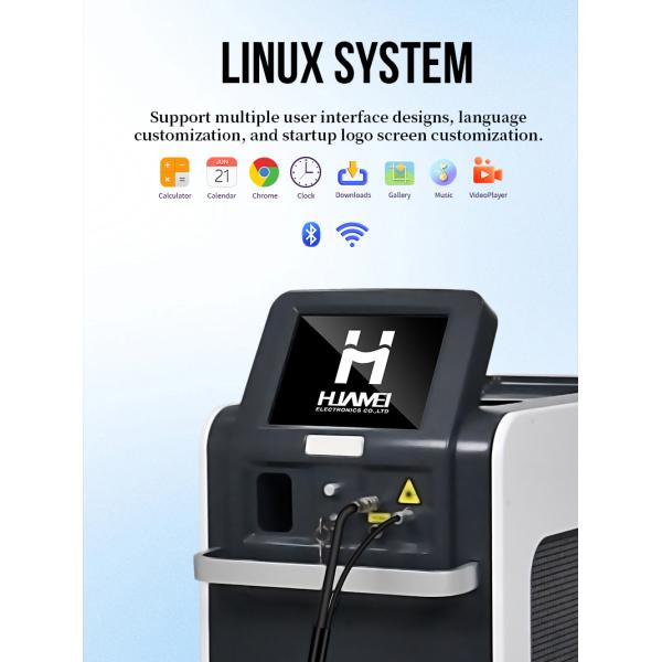 Salon Q-Switch Laser Hair Removal Machine with 1064NM 755NM Alexandrite Wavelength