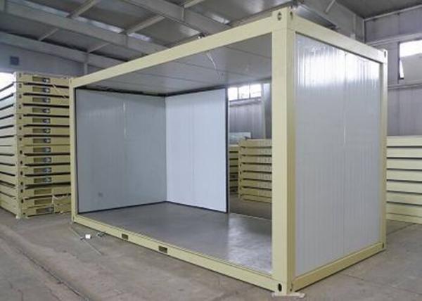 Construções de aço residenciais da casa modular de Panelized do projeto do escritório