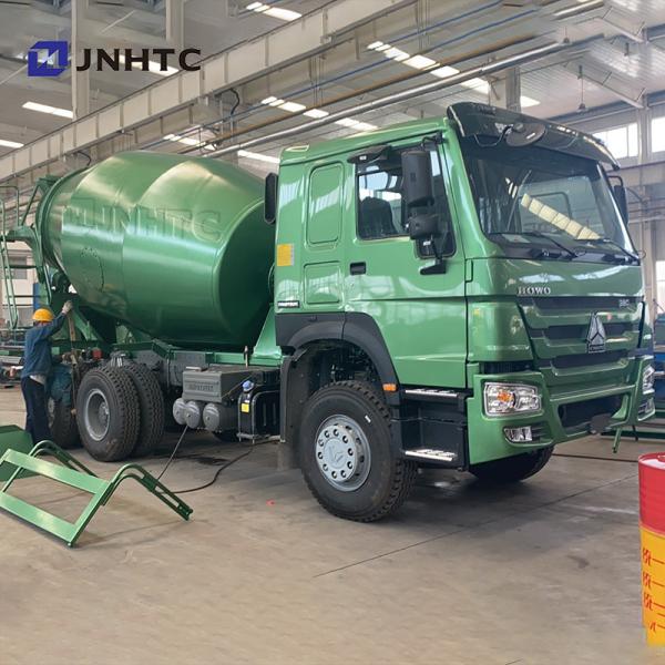 Горячий HOWO Бетонный смеситель 6х4 10 колесный емкость Цементный смеситель Монтированный бетонный смеситель Насосный грузовик