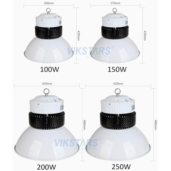 Ra industrial comercial 200W 25000lm de la luz 6000k 80 de la bahía LED de Warehouse alto