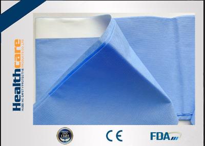 Cirúrgico descartável do quadril azul da cor drapeja o bloco universal material dos PP + do PE