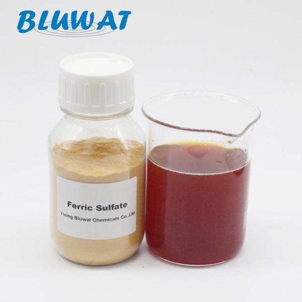 Зернистый железный коагулянт сульфата для очистки сточных вод питьевой воды