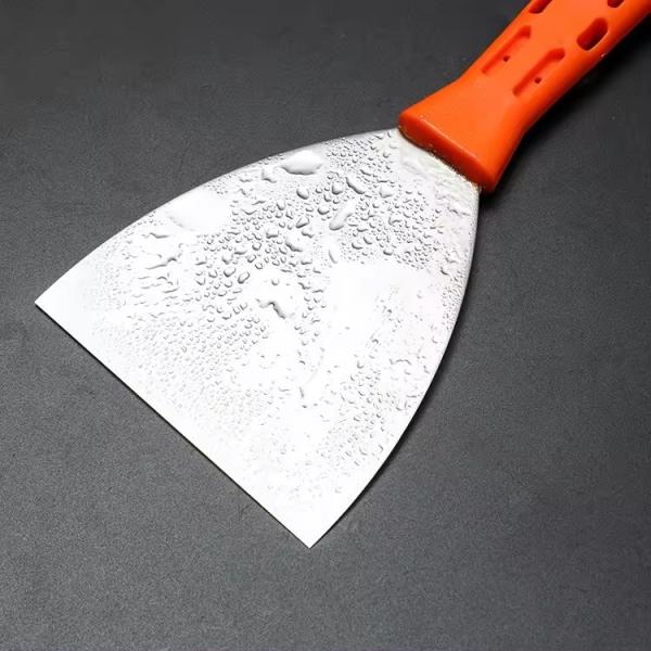 Plastic ABS Handle Soft Grip Flexible Stainless Steel Carbon Steel Rust-free Putty Knife Scrapers
