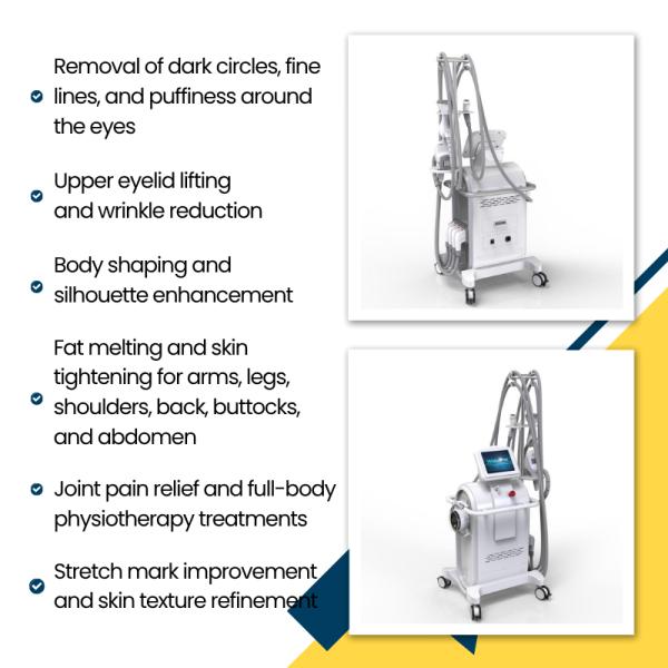 Vacuum Roller RF Slimming And Body Contouring Device Infrared Body Shaping And Skin Tightening Equipment