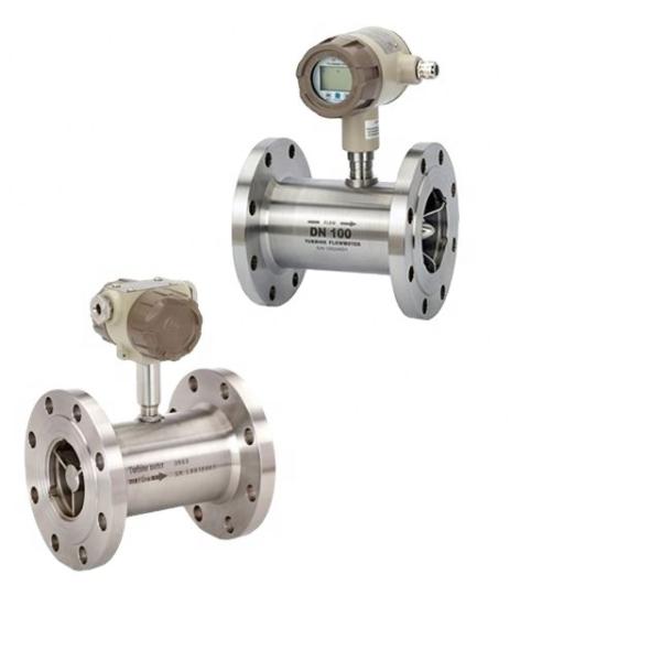 Intelligent Turbine Fuel Oil Diesel Flow Meter SS304 SS316 Material