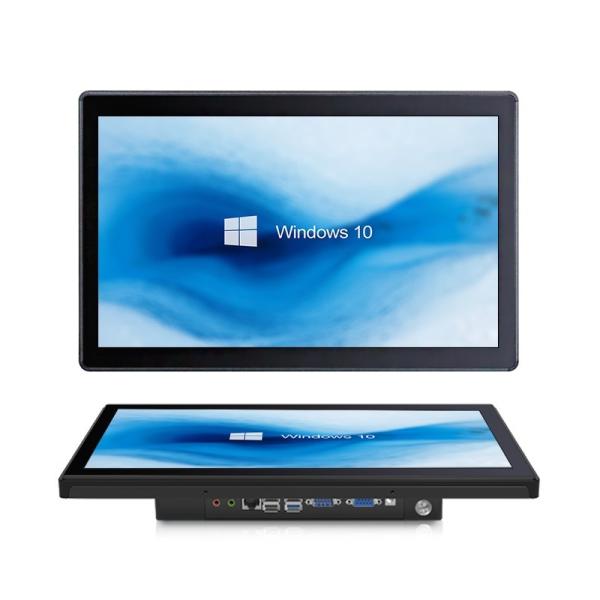 15.6 inch IP65 Capacitive Touch Stainless Steel Android Rear-mount Industrial Control Terminal with Embedded Wall-mounted Desktop Cantilever Install