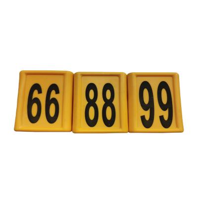 Livestock Management Waterproof EVA Cow Collar Number Set With Digital Coding