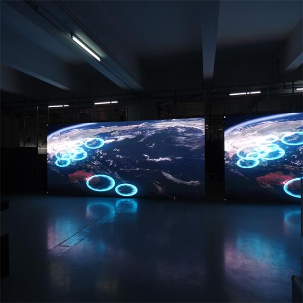 7.62mm Pixel Pitch Hd Led Video Wall Screen For Airports / Hotel Energy Saving
