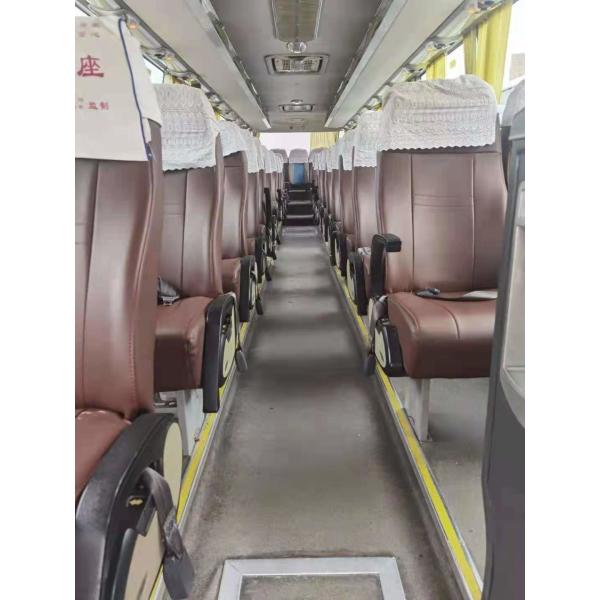 Used Yutong Bus ZK6122 49 Seats Steel Chassis Double Doors Used Passenger Bus Left Hand Drive WP.10 Rear Engine