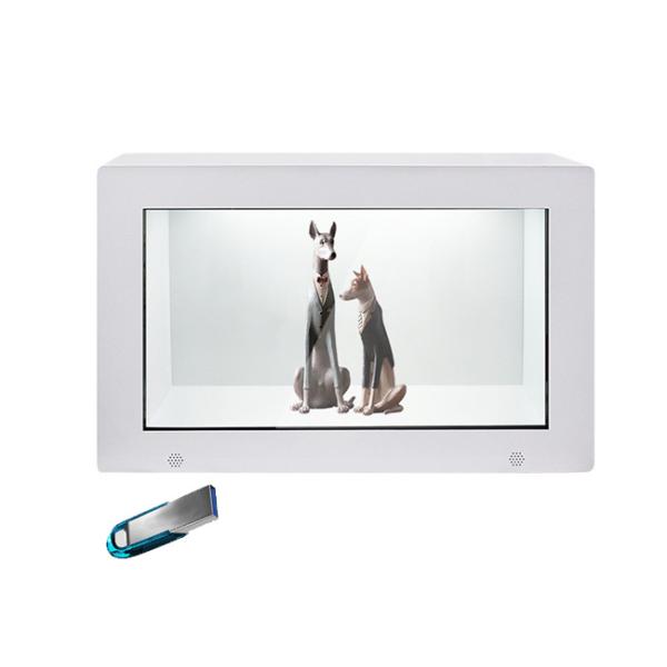 1920×1080 RGB Transparent Lcd Showcase HDMI 24 Inch NTSC