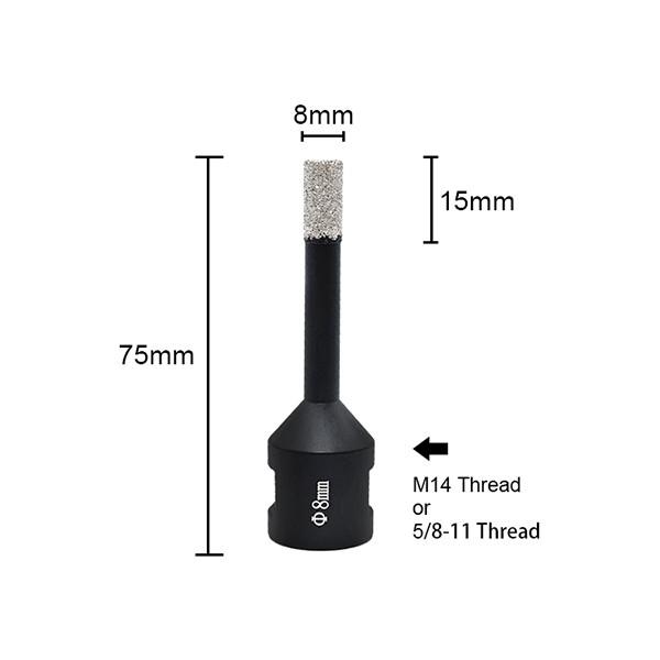 Stone 40mm Diamond Core Drill Bit Vacuum Brazed