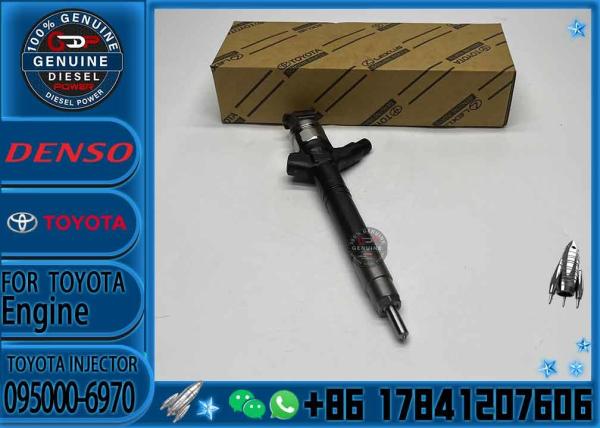 Injetor de motor de combustível diesel 095000-6680 23670-0R050 095000-6970 23670-09190 Avensis 2.2 D 2AD-FTV Partes de motores de camiões