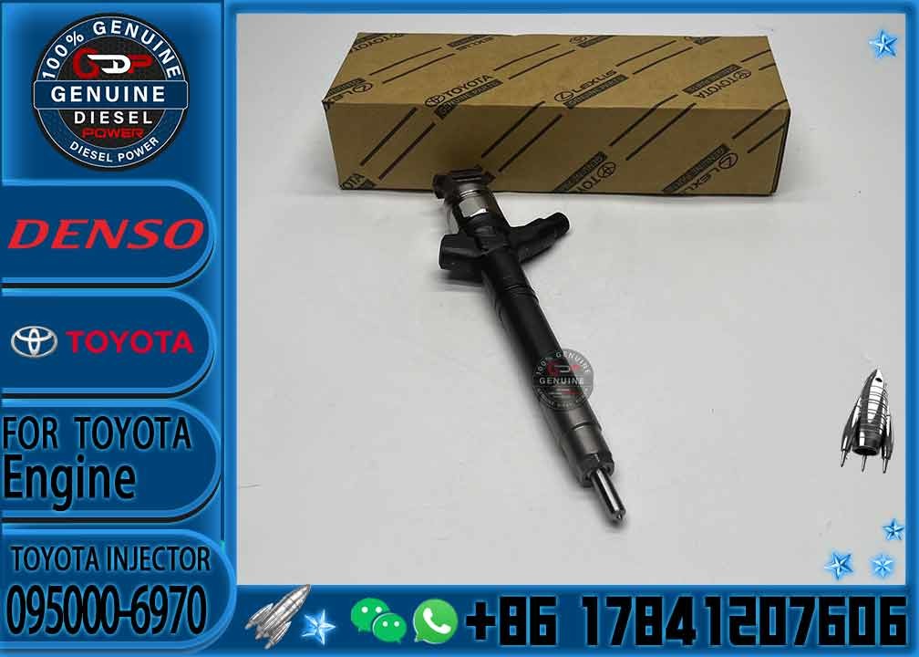 Инжектор дизельного двигателя 095000-6680 23670-0R050 095000-6970 23670-09190 Avensis 2.2 D 2AD-FTV Части двигателя грузовика