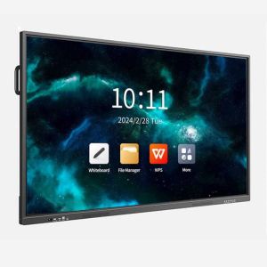 98 Inches Interactive Whiteboard with 20 Points Touch and 4K Screen Panels for Smart Education