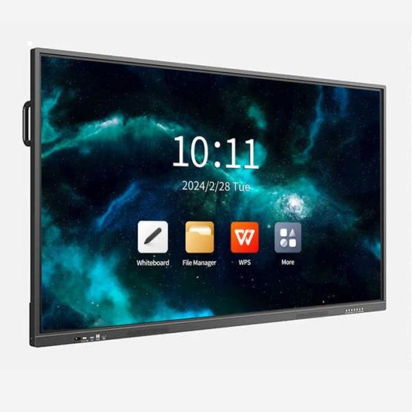 98 Inches Interactive Whiteboard with 20 Points Touch and 4K Screen Panels for Smart Education