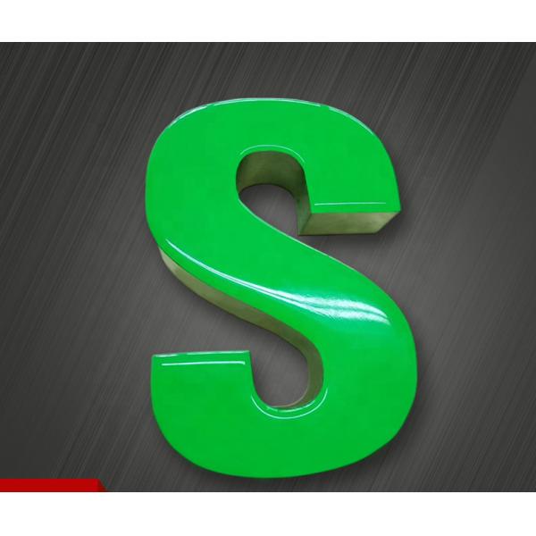 Superior Quality Outdoor Shop Company Sign Waterproof Resin Letter Light Sign
