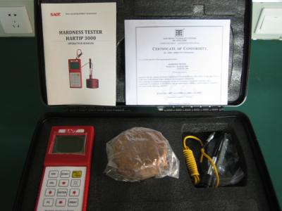 960 verificador da dureza dos dados ASTM A956 HARTIP3000 Leeb com ponta de prova E para grandes partes do trabalho