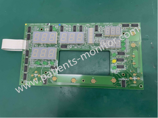Welch Allyn VSM 300 / Vital Signs Мониторные детали серии 300 Дисплейная панель LED 031-0151-00 030-0097-00 REV.A