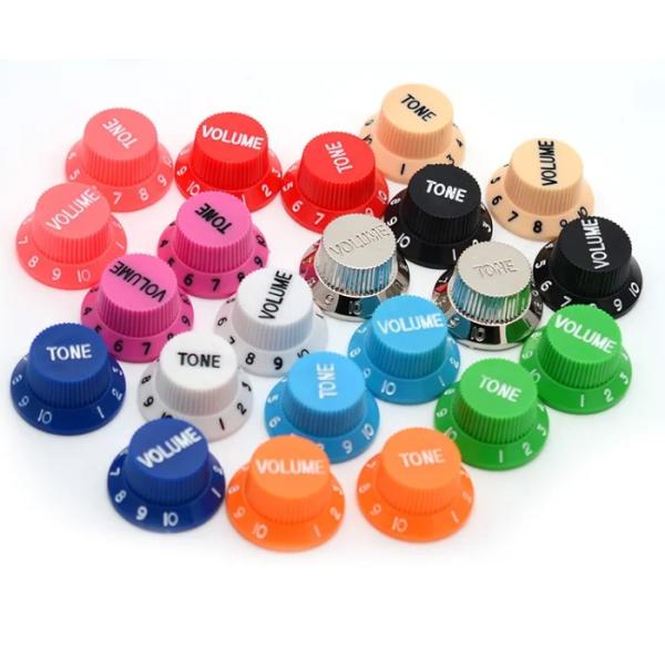 Custom Electric Guitar Speed Control Volume And Tone Knobs Surface Mount