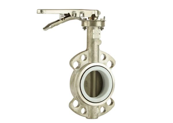 Stainless Steel Valves Butterfly Valve ANSI / ASME B16.5 Wafer And Lug Style Types
