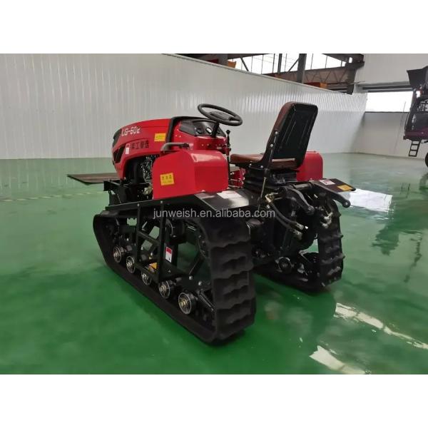 Tracked Tractor Crawler for Farm 50HP Mini Agricultural Type 2000kg Load Capacity