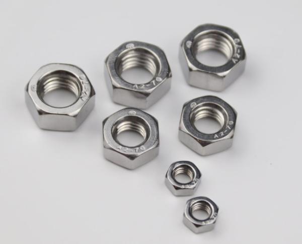 Ss Steel Pipe Fittings Schedule 80 M5-M45 18-8 3/4-16 316 Stainless Steel Hex Nut