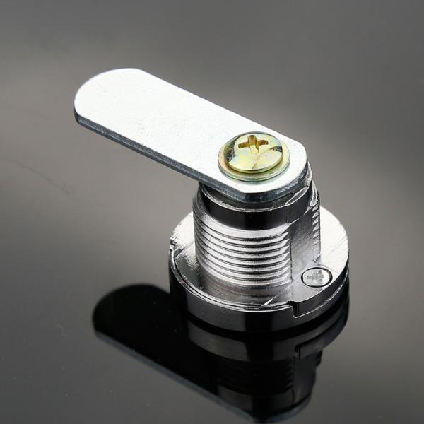 Zinc Alloy Metal Cabinet  Quarter Turn Cam Lock With Protective Cover Dust Cover